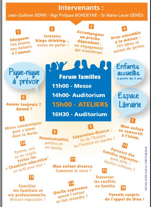 Forum famille - verso